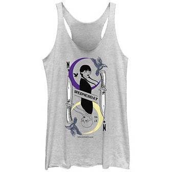 Juniors' Wednesday Card Tank Top