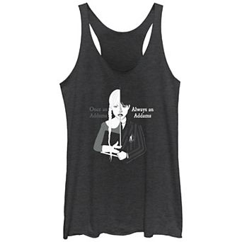 Juniors' Wednesday Always an Addams Tank Top