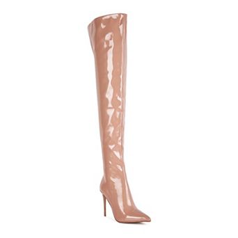 London Rag Eclectic Women's Thigh-High Boots