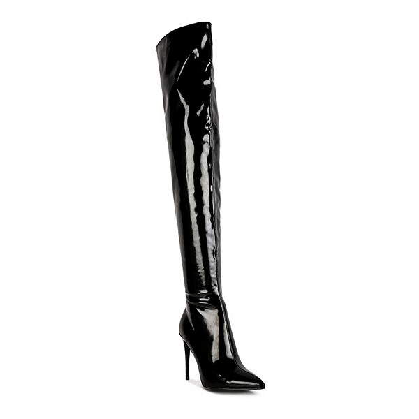 London Rag Eclectic Women's Thigh-High Boots