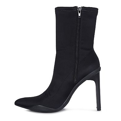 London Rag Tokens Women's Stiletto Ankle Boots
