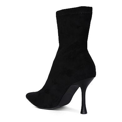 London Rag Tweeple Women's Stiletto Ankle Boots