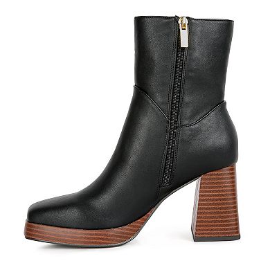 London Rag Couts Women's Heeled Ankle Boots