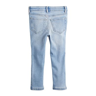 Girls Denim Jeans with Minni Mouse Bow Detail - Kids Girls (5-12Y)