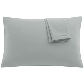 PiccoCasa 1800 Microfiber Breathable Zippered Pillowcases Set of 2 Standard(20"x26")