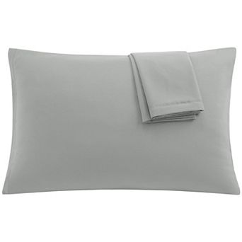 PiccoCasa 1800 Microfiber Breathable Zippered Pillowcases Set of 2 Travel(14"x20")