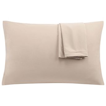 PiccoCasa 1800 Microfiber Breathable Zippered Pillowcases Set of 2 Travel(14"x20")