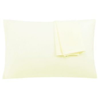 PiccoCasa 1800 Microfiber Breathable Zippered Pillowcases Set of 2 King(20"x36")