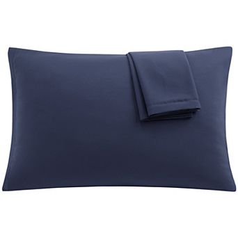 PiccoCasa 1800 Microfiber Breathable Zippered Pillowcases Set of 2 King(20"x36")