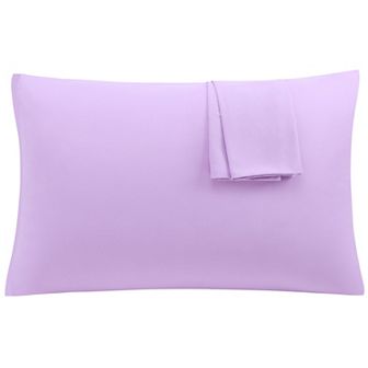 PiccoCasa 1800 Microfiber Breathable Zippered Pillowcases Set of 2 King(20"x36")