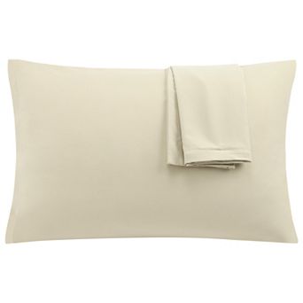 PiccoCasa 1800 Microfiber Breathable Zippered Pillowcases Set of 2 Queen(20"x30")
