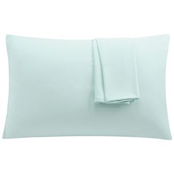 PiccoCasa 1800 Microfiber Breathable Zippered Pillowcases Set of 2 Queen(20"x30")