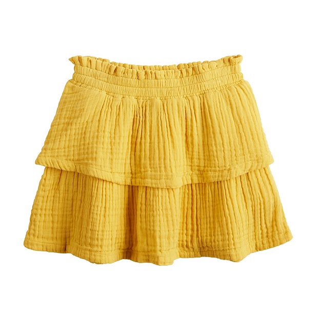 Mustard yellow skirt outlet toddler