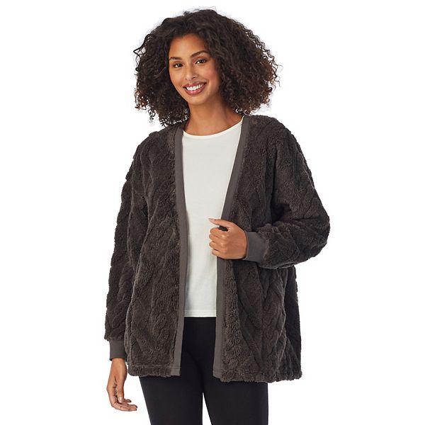 Jada Boyfriend Cardigan - Taupe