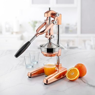 Zulay Kitchen Professional Citrus Juicer - Premium Manual Citrus Press and Orange Squeezer