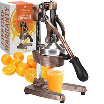 Zulay Kitchen Professional Citrus Juicer - Premium Manual Citrus Press and Orange Squeezer