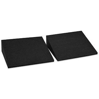13" Large Slant Yoga Foam Wedge, Knee Pad, One Pair