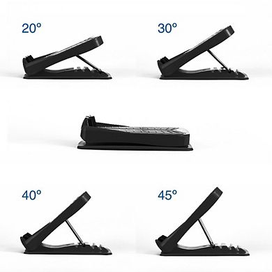Plastic Portable Slant Board, Portable & Adjustable Incline Foot Stool