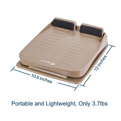 Plastic Portable Slant Board, Portable & Adjustable Incline Foot Stool