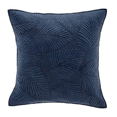 Draper James Grenada Palm Navy Coverlet or Sham