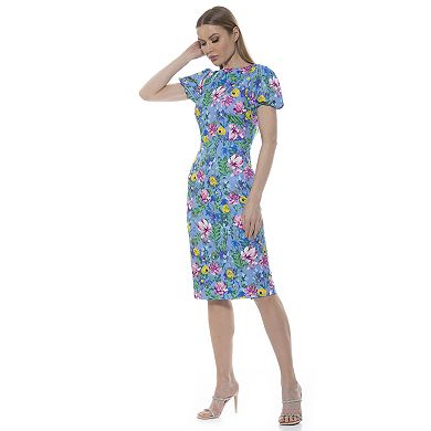 Women's ALEXIA ADMOR Odette Midi Sheath Dress
