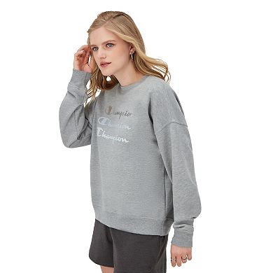 Women's Champion® Powerblend Relaxed Crewneck Sweatshirt