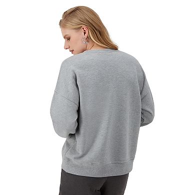 Women's Champion® Powerblend Relaxed Crewneck Sweatshirt