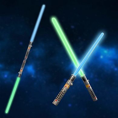 Two in One LED Light Up Laser Sword Toys