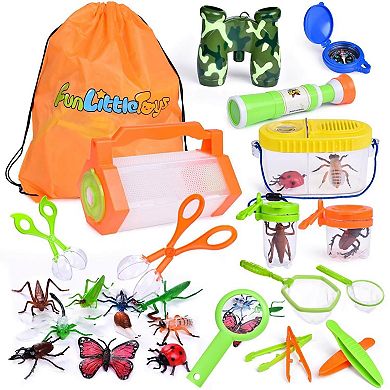 Outdoor Toys for kids:  27 Pcs Bug Catcher Kit Bundle