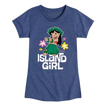 Disney's Lilo & Stitch Girls 7-16 Island Girl Graphic Tee