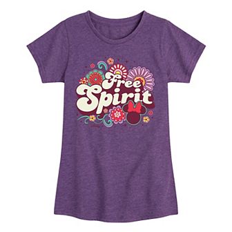 Disney's Minnie Mouse Girls 7-16 Free Spirit Graphic Tee