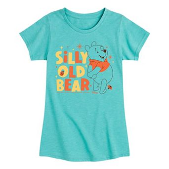Disney's Winnie The Pooh Girls 7-16 Silly Bear Graphic Tee
