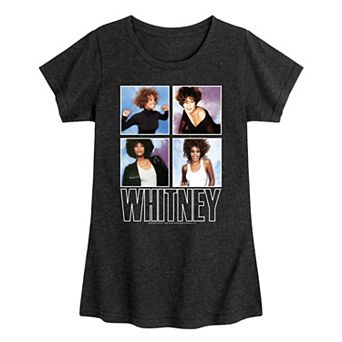 Girls 7-16 Whitney Houston Tee