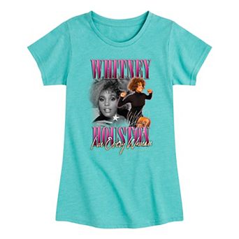 Girls 7-16 Whitney Houston Tee