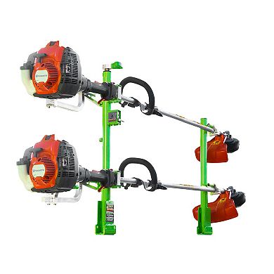 Green Touch Industries 2 Position Trimmer Rack & Strom Electric Backpack Sprayer