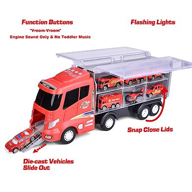 Jumbo Red Fire Truck Toy
