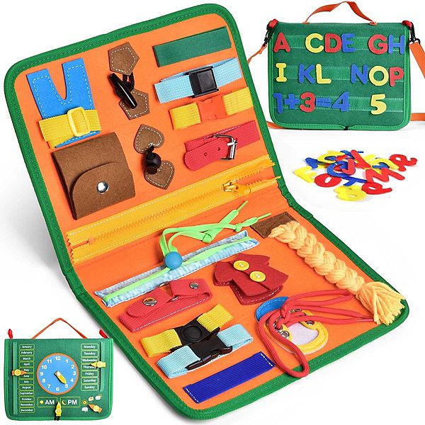  Busy Board Toddler Travel Toys: Sensory Toys for