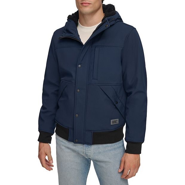 Levi's hooded bomber jacket best sale