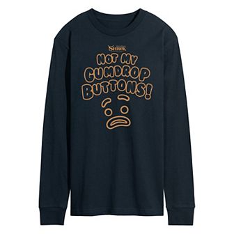 Men's Shrek Gumdrop Buttons Tee