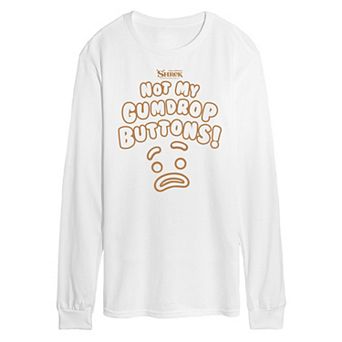 Men's Shrek Gumdrop Buttons Tee