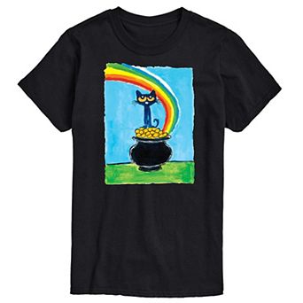 Big & Tall Pete The Cat Pot Of Gold Tee