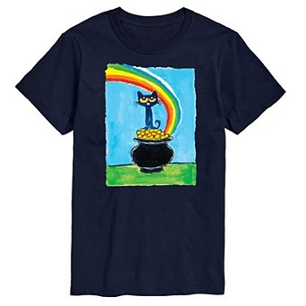 Big & Tall Pete The Cat Pot Of Gold Tee