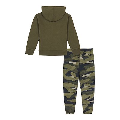 Toddler Boy Under Armour Neo Camo Fleece Hoodie Fleece Jogger Pants Set