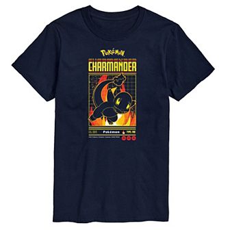 Men's Pokemon Charmander Retro Tee
