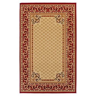 SUPERIOR Longfield Traditional Floral Indoor Area Rug