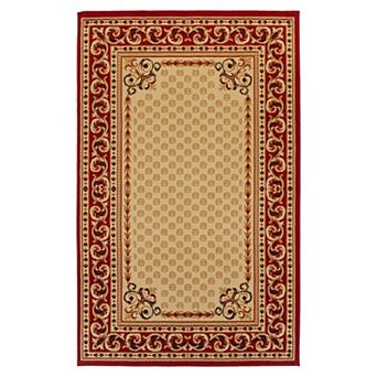 SUPERIOR Longfield Traditional Floral Indoor Area Rug