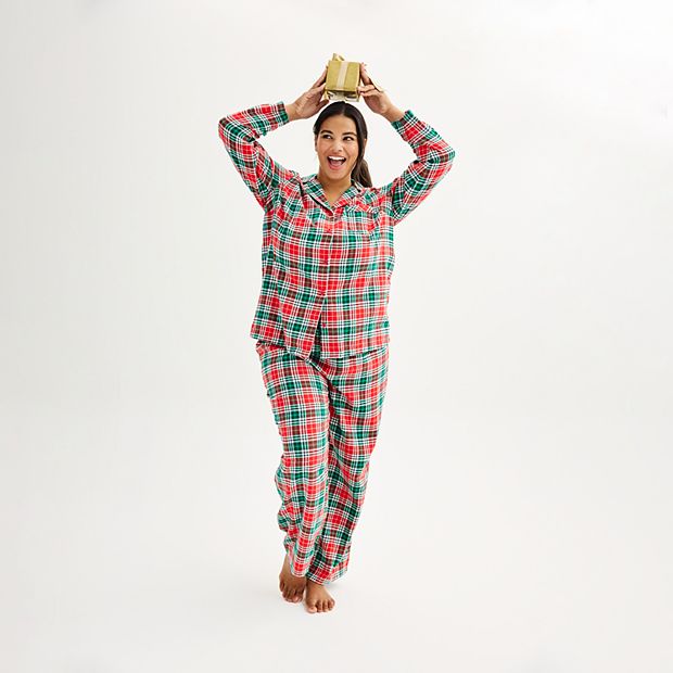 Jammies For Your Families® Merry & Bright Plaid Pajama Collection