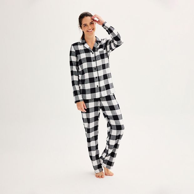 Buffalo Plaid Pajama Top