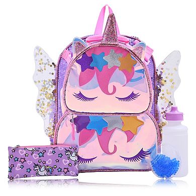 Kids Unicorn 5-Piece Backpack Set