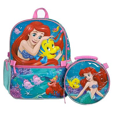 Disney's The Little Mermaid Ariel Kids 5-Piece Backpack Set